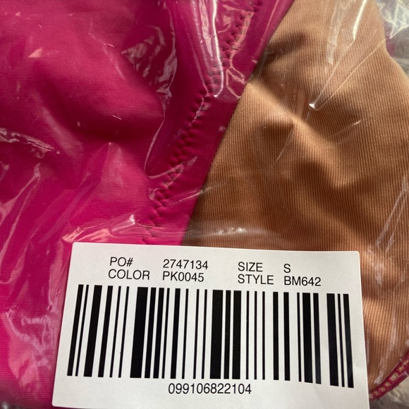 J. Crew Fuchsia Hot Pink High Rise Bikini Bottom Women’s Size XS Small Medium - Picture 8 of 10